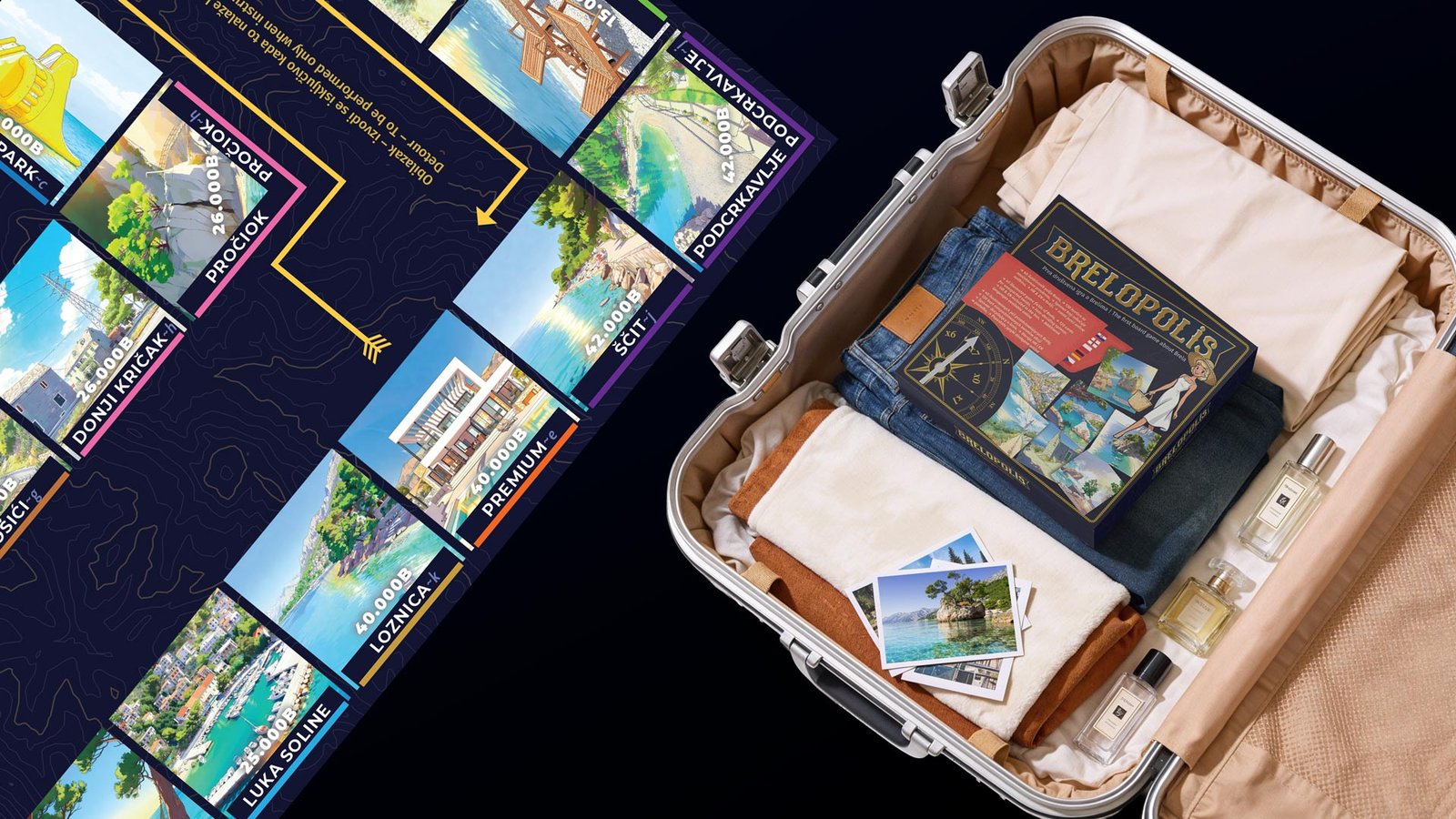 Brelopolis and suitcase